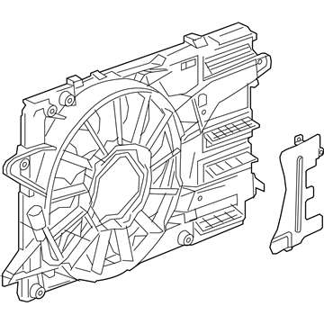 Chevy Malibu A/C Condenser Fan - 85109577