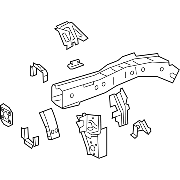 Cadillac 86548179 Lower Rail Assembly