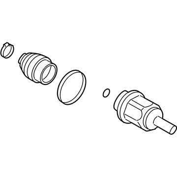 Saturn 93182545 Axle Assembly
