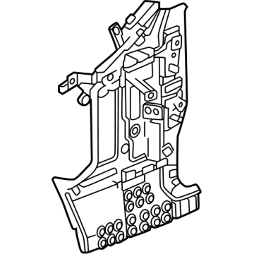 Cadillac 85795810 Hinge Pillar Reinforcement