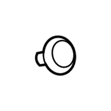 93171859 GM Center Belt Assembly Stop Illustration 1 of 1
