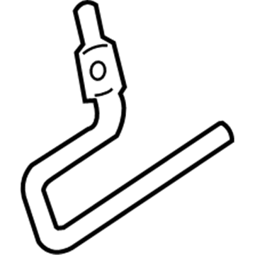 Saturn 90560679 Seat Belt Guide