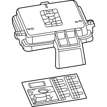 GMC 85573518 Fuse Box Cover