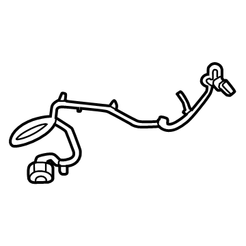 GM 26502446 Harness Assembly-Rear Seat Wiring 26502446 GM Harness Assembly-Rear Seat Wiring Illustration 1 of 1