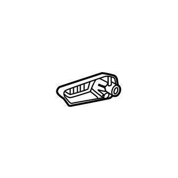26448200 GM Handle, Rear Seat Adjuster/Recliner Illustration 1 of 1