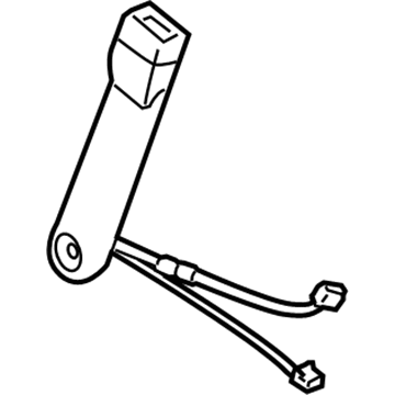 Chevy 19121541 Buckle End
