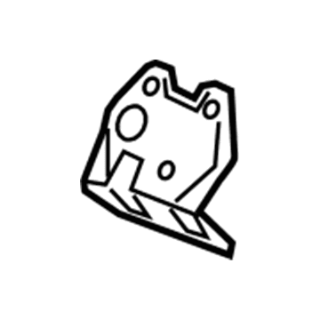 23455224 GM Bracket, Front Illustration 1 of 1
