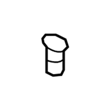 22994566 GM Lock Knob, Black Illustration 1 of 1