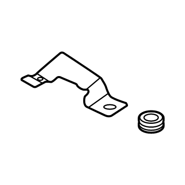 GM 84288926 Center Bracket 84288926 GM Center Bracket Illustration 1 of 1