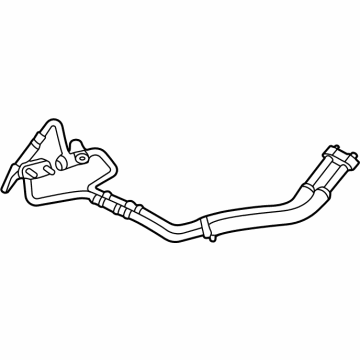 GM 84011944 Rear Pipe 84011944 GM Rear Pipe Illustration 1 of 1