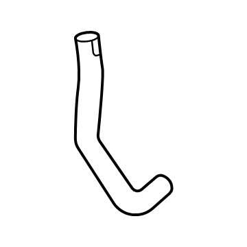 24298190 GM Outlet Hose Illustration 1 of 1