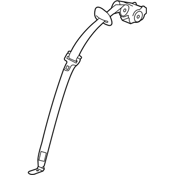GM 19257582 Lap & Shoulder Belt, Front Driver Side 19257582 GM Lap & Shoulder Belt, Front Driver Side Illustration 1 of 1