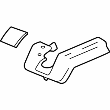 Chevy 26416483 Front End Track Cover