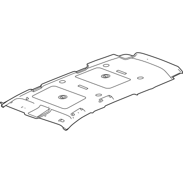 85558801 GM Headliner Illustration 1 of 1