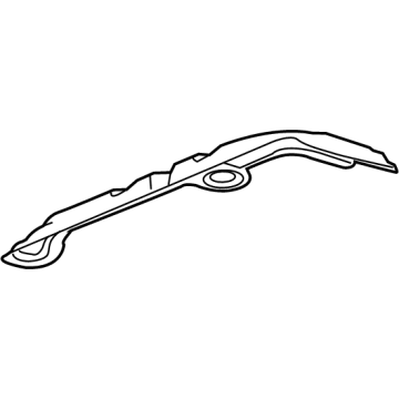 GM 23374497 Air Duct, Passenger Side 23374497 GM Air Duct, Passenger Side Illustration 1 of 1