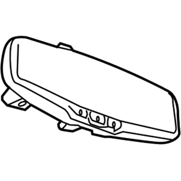 Chevy 13594371 Mirror Inside