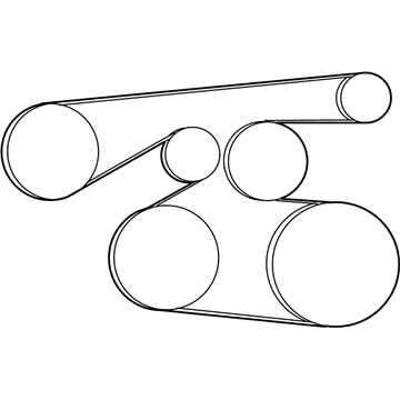 Pontiac Vibe Drive Belt - 19185230