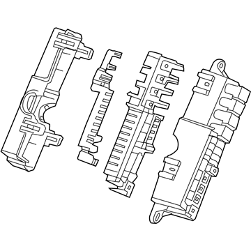 GM 20971956 Fuse Box 20971956 GM Fuse Box Illustration 1 of 1
