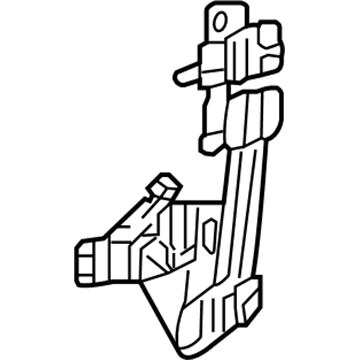 GM 15906997 Window Regulator, Rear Driver Side 15906997 GM Window Regulator, Rear Driver Side Illustration 1 of 1