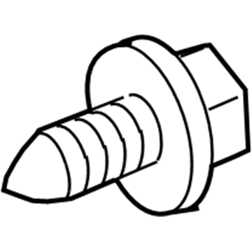 Chevy 11610199 Grille Bolt