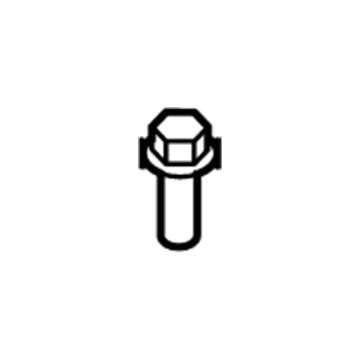 GM 15290376 Air Cleaner Assembly Bolt 15290376 GM Air Cleaner Assembly Bolt Illustration 1 of 1