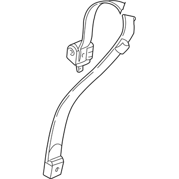 Pontiac 88898968 Belt & Retractor