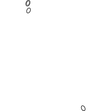 Chevy 13418807 Evaporator Tube Seal
