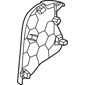 Chevy 84508490 Side Trim