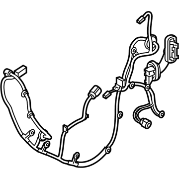 26211315 GM Harness, Rear Driver Side Illustration 1 of 1