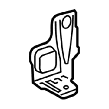 22977387 GM Door Trim Panel Bracket, Rear Driver Side Illustration 1 of 1
