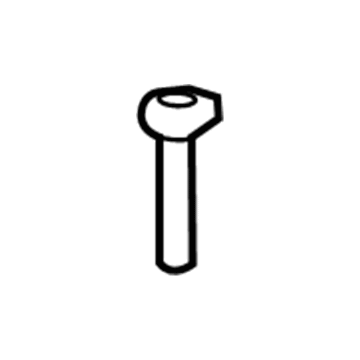 GM 23280795 Headrest Guide 23280795 GM Headrest Guide Illustration 1 of 1