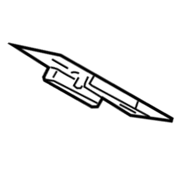 GM 15807086 Mount Bracket 15807086 GM Mount Bracket Illustration 1 of 1
