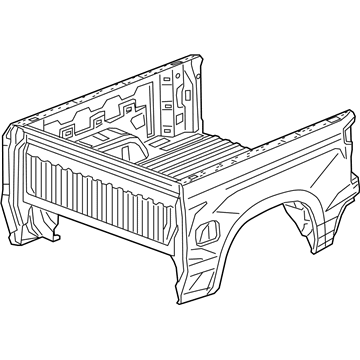 GM 84540764 Box Assembly 84540764 GM Box Assembly Illustration 1 of 1