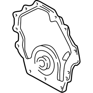 Cadillac 12576050 Front Cover