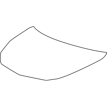 22807864 GM Hood Illustration 1 of 1
