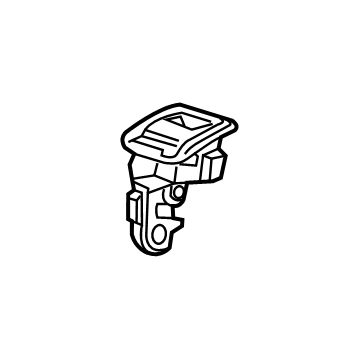 GM 85120090 Latch, Gray, Passenger Side 85120090 GM Latch, Gray, Passenger Side Illustration 1 of 1