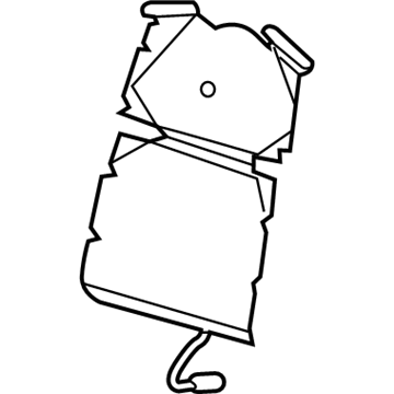 GM 84410328 Seat Back Heater, Rear 84410328 GM Seat Back Heater, Rear Illustration 1 of 1