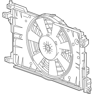 Chevy Spark EV Cooling Fan Assembly - 22960941