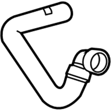 GM 23428279 Coolant Hose 23428279 GM Coolant Hose Illustration 1 of 1