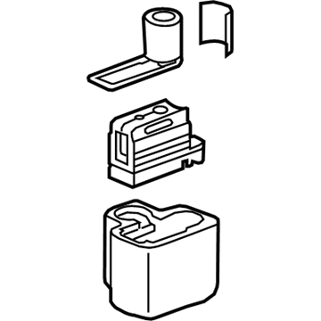 GM 22937291 Air Compressor 22937291 GM Air Compressor Illustration 1 of 1