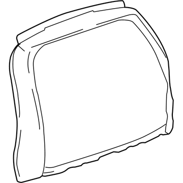 GM 15102191 Opening Frame, Rear 15102191 GM Opening Frame, Rear Illustration 1 of 1