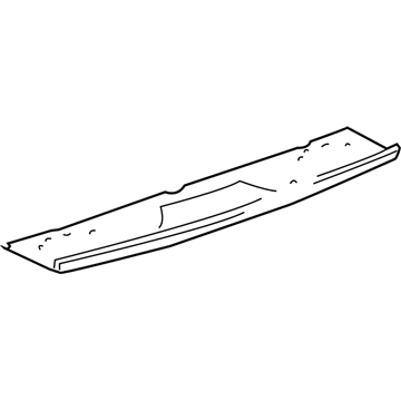 GM 15094220 Lower Reinforcement, Rear 15094220 GM Lower Reinforcement, Rear Illustration 1 of 1