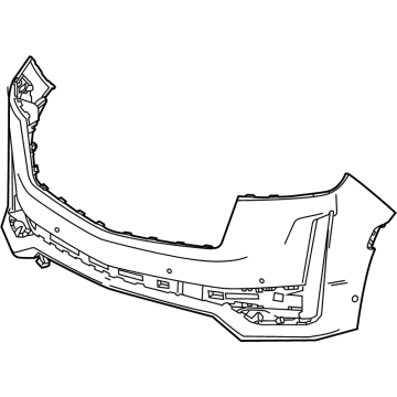 Cadillac Escalade Bumper Cover - 87817029