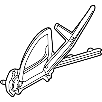 Saturn L200 Window Regulator - 22669948