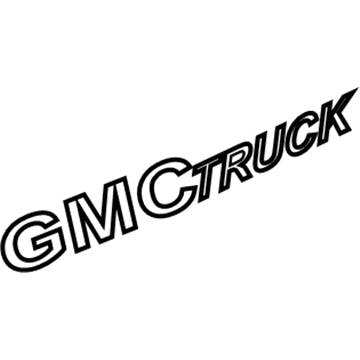 Chevy 15675400 Nameplate