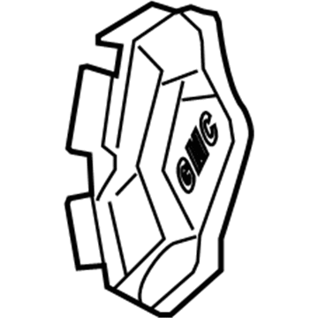 9593397 GM Hub Cap Illustration 1 of 1