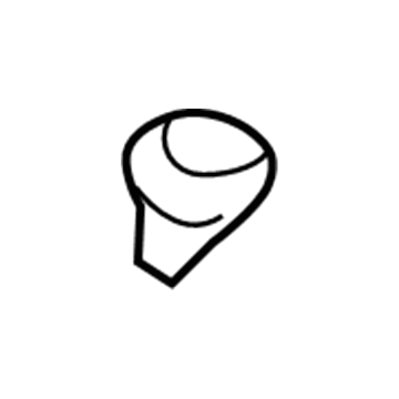 GM 22803819 Finish Molding Clip, Rear Upper 22803819 GM Finish Molding Clip, Rear Upper Illustration 1 of 1