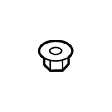 GM 11611868 Belt Molding Nut 11611868 GM Belt Molding Nut Illustration 1 of 1