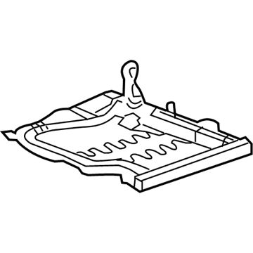 GM 88977735 Seat Frame 88977735 GM Seat Frame Illustration 1 of 1