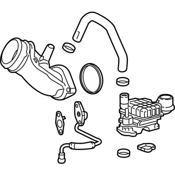 GM 12672595 Oil/Air Separator 12672595 GM Oil/Air Separator Illustration 1 of 1